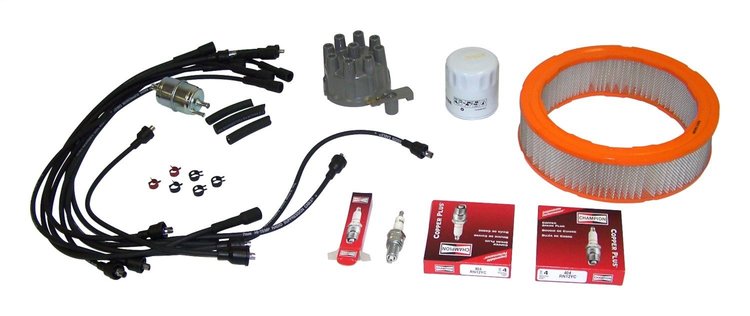 TK31 Tune-Up Kit, 1983-1986 Jeep Cherokee, 1984-1986 Jeep Grand Wagoneer, 1983-1986 Jeep J10, 1983-1986 Jeep J20