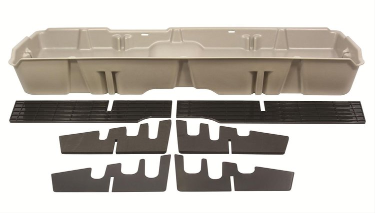 Underseat Cab Storage Bin for 2007-2013 Chevy Silverado/GMC Sierra Crew Cab Trucks
