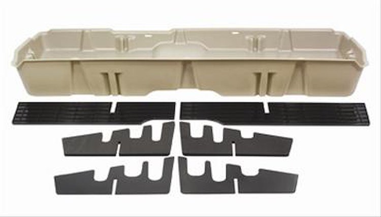 Underseat Cab Storage Bin for 2007-2014 Chevy Silverado/GMC Sierra Crew Cab Trucks