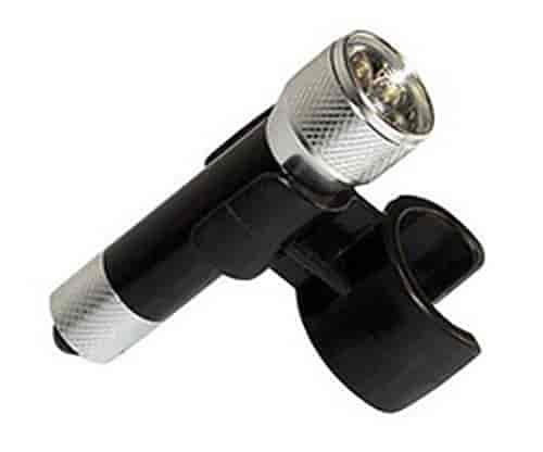 Reach E-Z Flashlight Incl. Clip Attachment Silver/Black