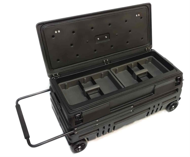 Squad Box with Internal Latch and Slide Bracket