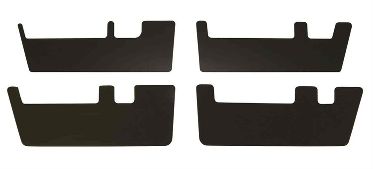 DU-HA Rifle Rack Option 2 pc. Incl. 2 Support Stiffeners Black