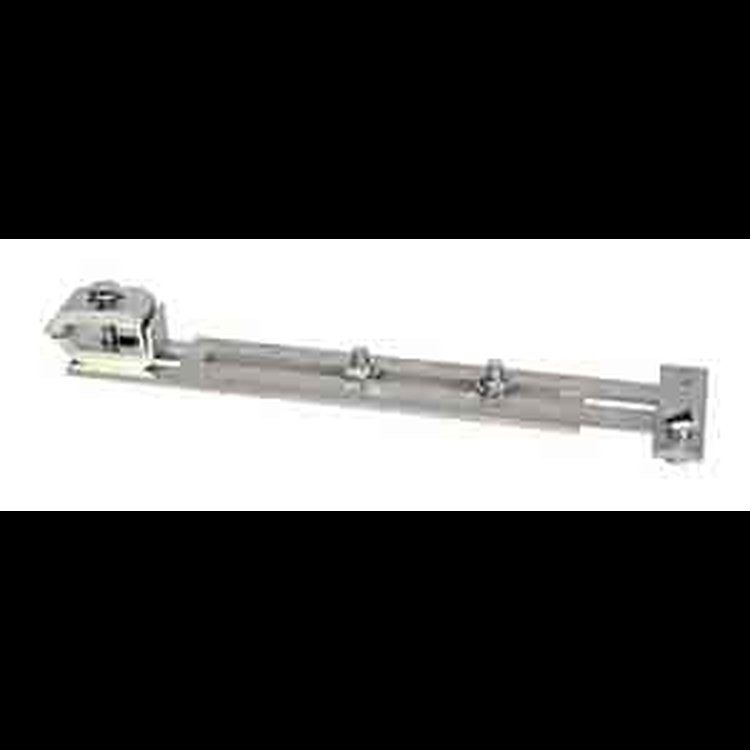 Receiver Caddy No-Drill Bracket Silver Will Not Work In Truck Beds w/o Inside Lip On The Bed Rail