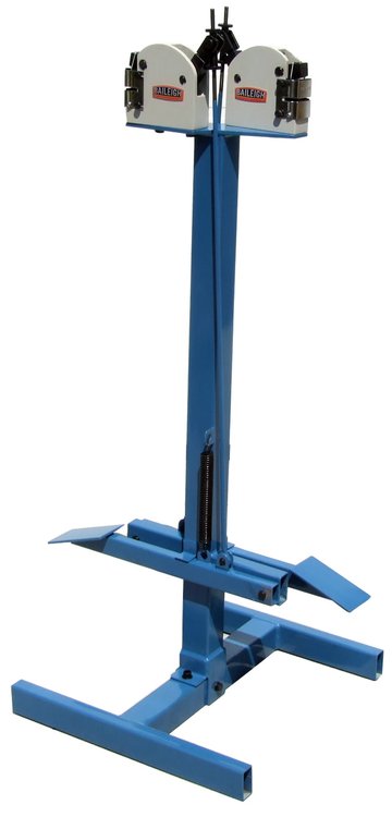 Manual Metal Shrinker Stretcher with Stand for 16-gauge Aluminum and 18-gauge Mild Steel