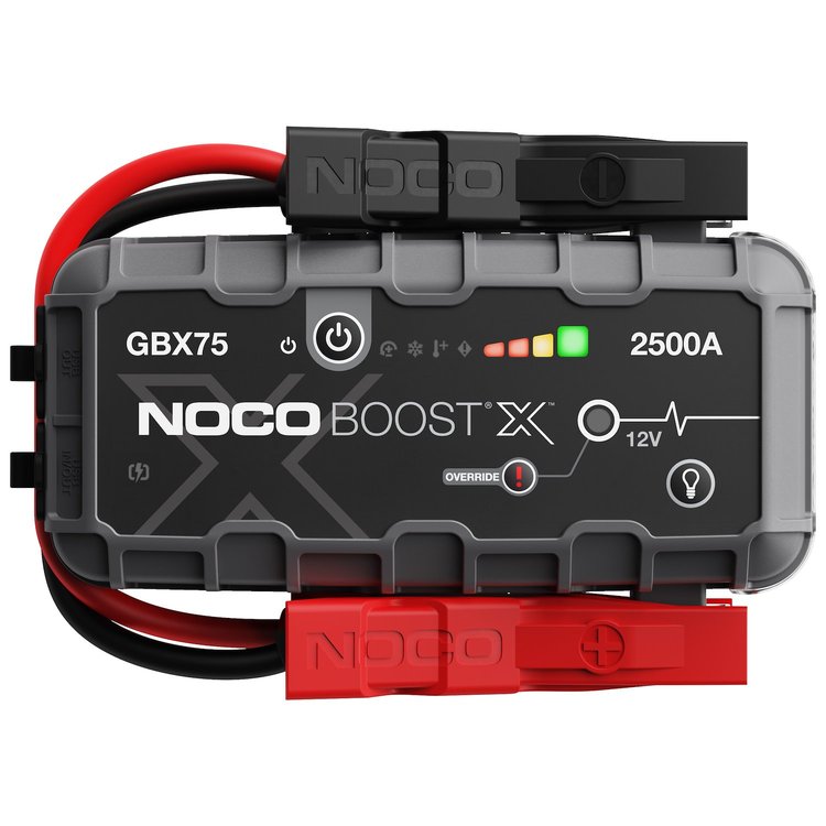GBX75 Boost X 2500A 12 V UltraSafe Lithium Jump Starter