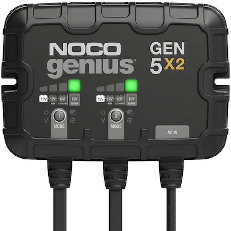 GEN5X2 2-Bank 10 Amp Onboard Battery Charger
