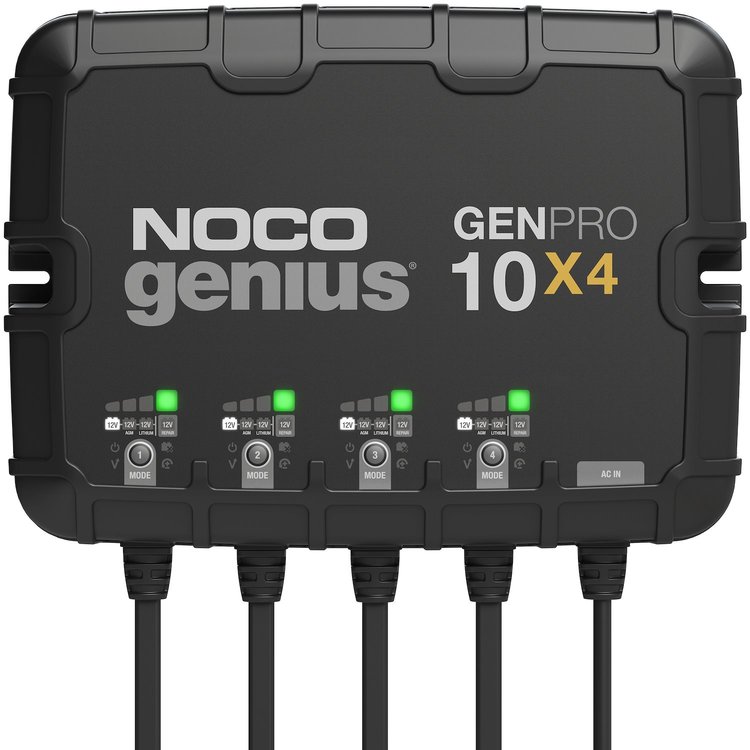 GENPRO10X4 GeniusPro Series 4-Bank 40 Amp Onboard Battery Charger