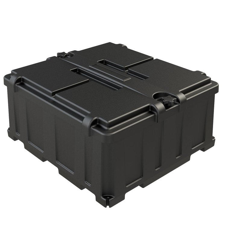 HM485 Dual 8D Commercial-Grade Battery Box