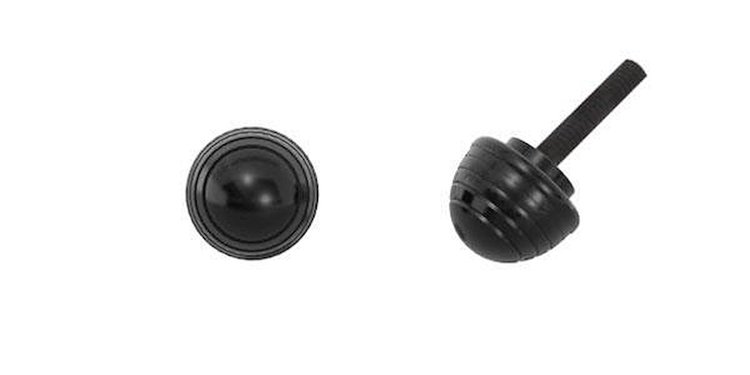 01A-9273-SRB Fordy Style Ashtray-Flasher Knob (Black), Universal