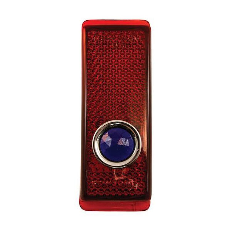 11A-13450-BD Tail Light Lens w/ Blue Dot, 1941 Ford Car, 1946-48 Sportsman, 1948-56 Panel Truck