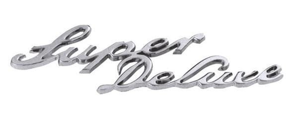 11A-16079 Front Fender Emblem, 1941-42 Super Ford Deluxe