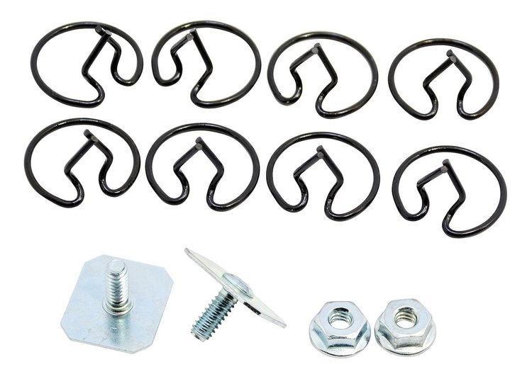 11A-20003 Hood Center Trim Hardware Kit, 1941 Ford Car