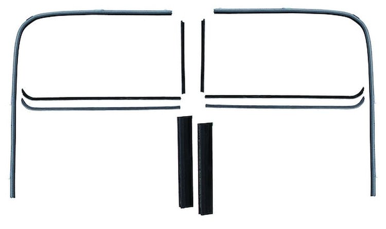21C-45983-PU Window Channel Kit, 1938-47 Ford Pickup