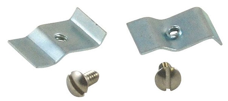 40-13446-K License Plate Light Retainer Clips, 1933-37 Ford Car, 1932-52 Ford Pickup