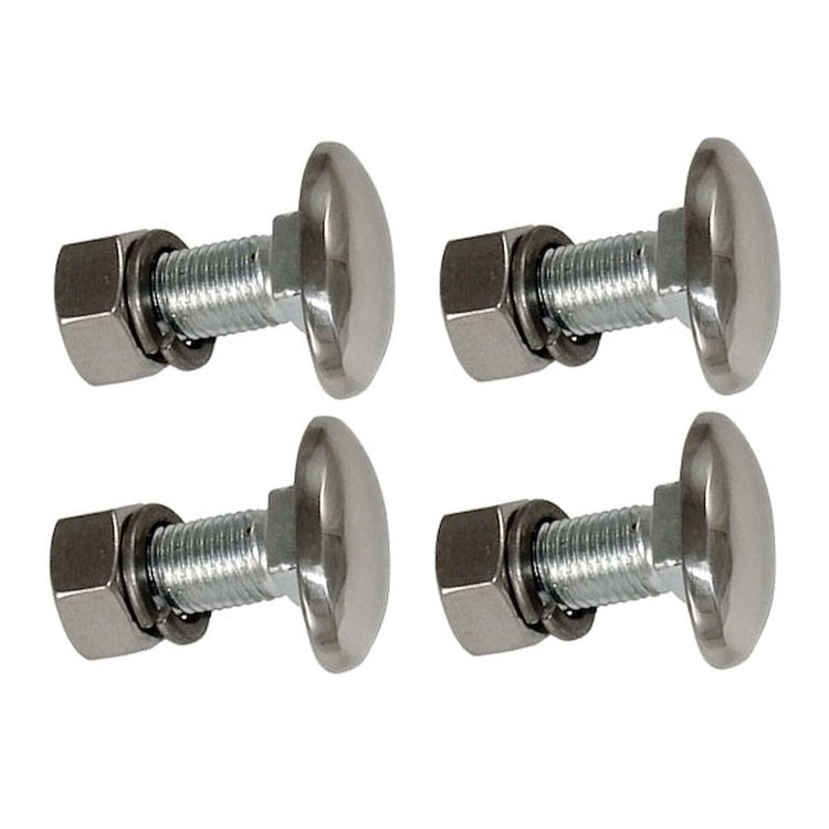 40-17758-K Bumper Bolt Kit (Outer Style), 1937-40 Ford Car, 1937-41 Ford Pickup