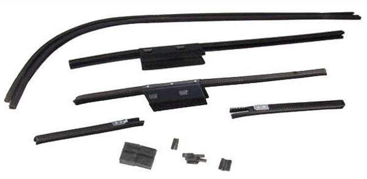 40-56786 Rear Quarter Window Channel Kit, 1934 Tudor Ford Sedan, Victoria