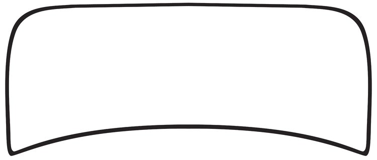 40-701290 Windshield Seal, 1932 Ford