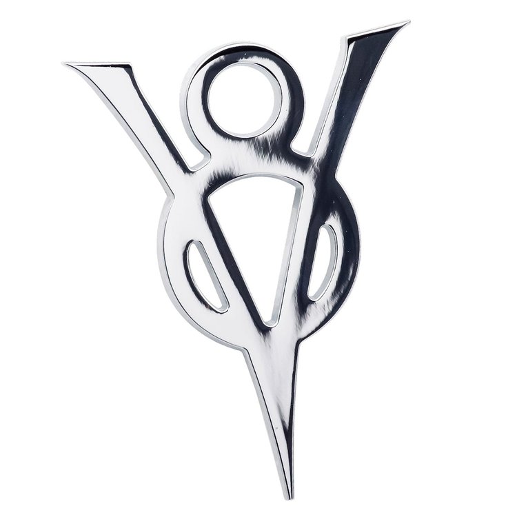 46-16608 Hood & Luggage Rack Emblem, 1934-36 Ford Car (Luggage Rack), 1934 Ford Pickup