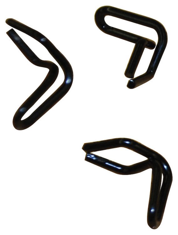 48-20001 Grille / Hood Side Trim Clips, 1935 Ford Car, 1937 Ford Pickup