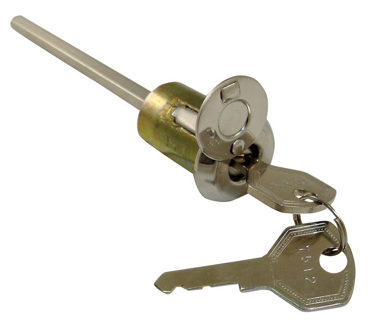 48-702302 Door Lock Cylinder & Keys, 1935-41 Ford