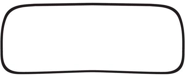 48-761290 Windshield Seal, 1935-36 Cabriolet, Station Wagon, Ford Convertible Ford Sedan