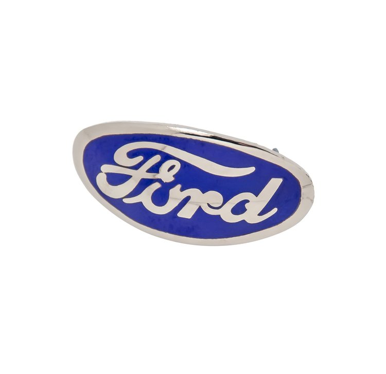 48-8212 Grille Shell Ornament Emblem, 1935-36, 1938 Ford Car, 1936 Ford Pickup