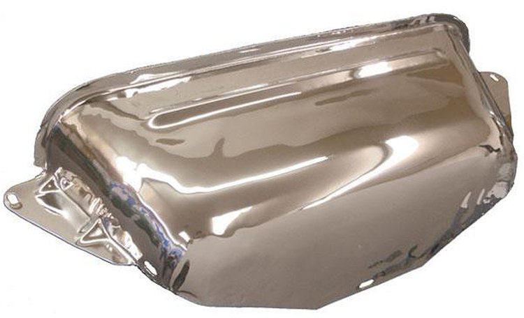 51A-8327-C Upper Radiator Panel (Chrome), 1946-48 Ford Car
