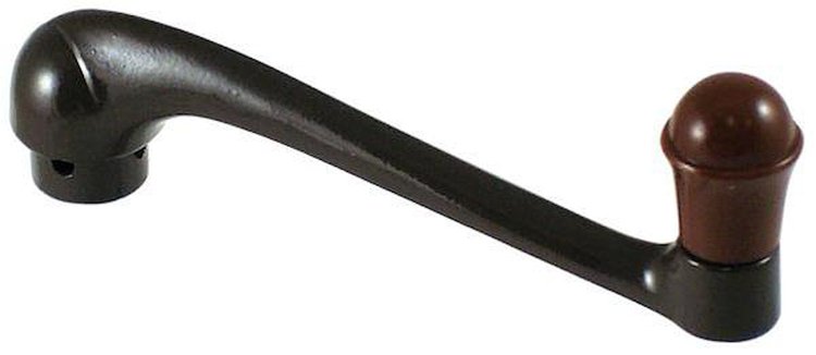68-702780-M Window Crank (Brown/Mahogany), 1936 Closed Ford Car