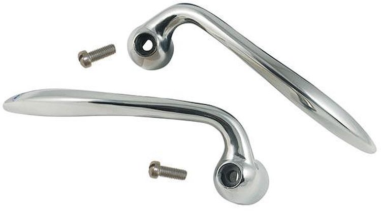 68-792400/1 Inside Door Handle (Stainless), 1936-39 Ford Station Wagon, 1940-48 Rear Ford Station Wagon