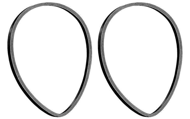 78-13066-A Headlight Lens Gaskets, 1937-39 Ford Car