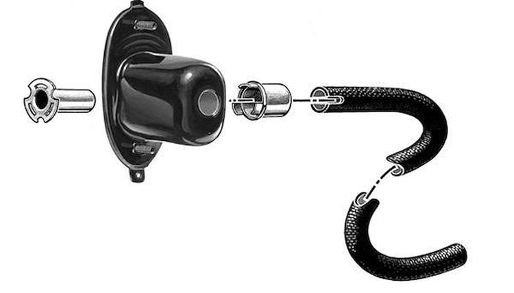78-14597-RK Headlight & Tail Light Conduit Repair Kit, 1937-48 Ford Car, 1940-47 Ford Pickup