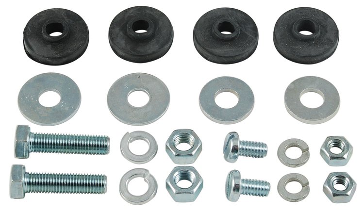 78-16341-HK Rear Fender Brace Hardware Kit, 1937-40 Ford Car