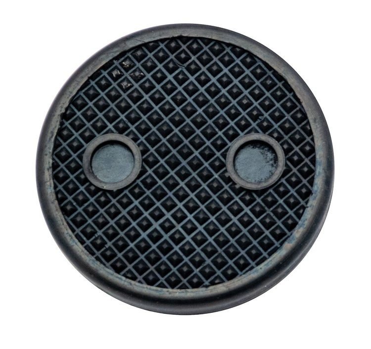78-2454 Brake & Clutch Pedal Pad, 1937-40 Ford Car, Ford Pickup, 1937-39 Rumble Step