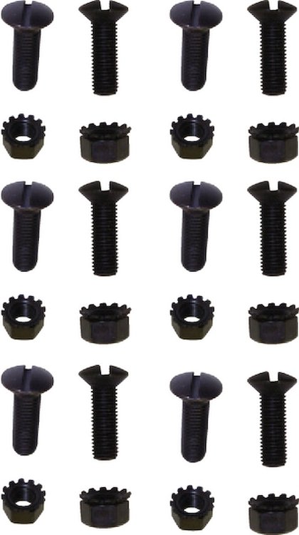 78-702456-HK Door Hinge Hardware Kit, 1937-40 Ford Car