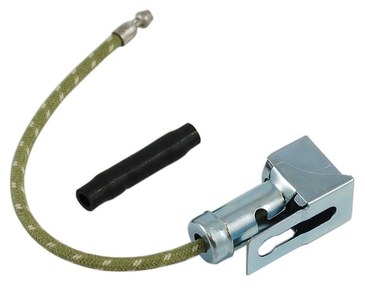 81A-13580 High Beam Jewel Socket & Wire, 1938-40 Ford Car, 1940-47 Ford Pickup, Commercial