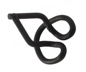 81A-20001-A Grille Bar Trim Clips, 1938 Ford Standard