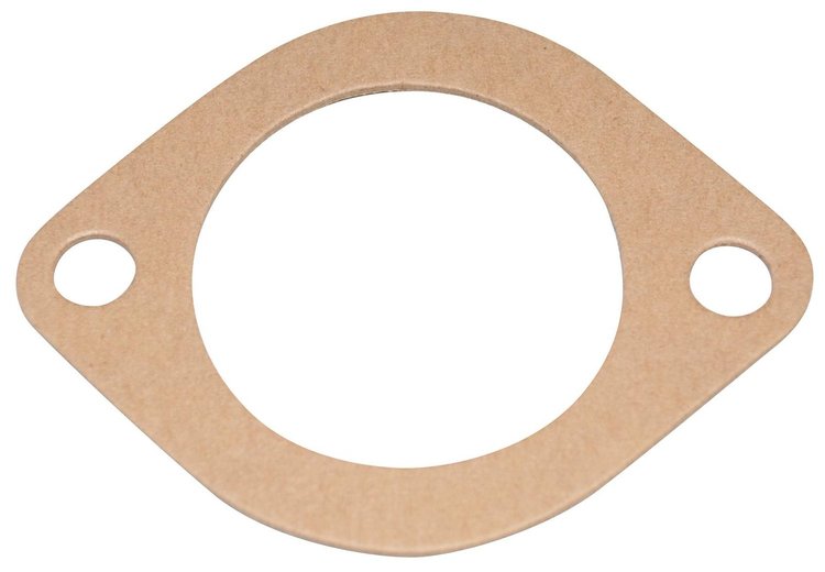 8BA-8255-B Thermostat Housing Water Outlet Gasket, 1949 Ford Car (8BA Engine Type), 1948-53 Ford Pickup