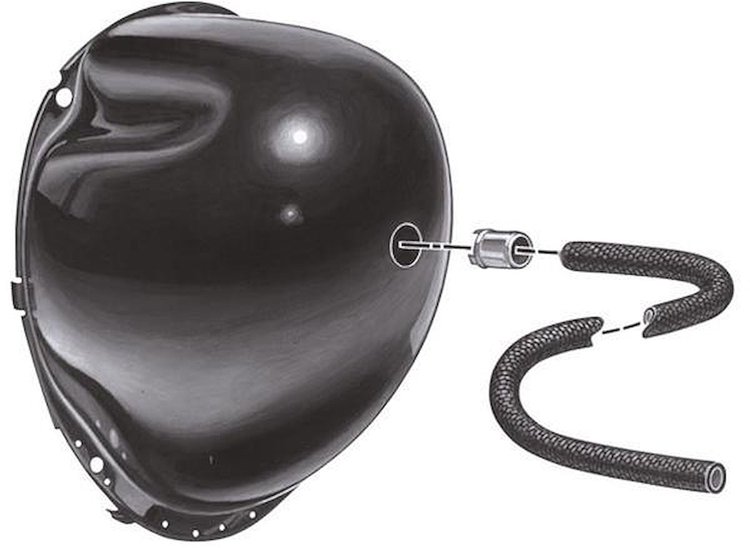 91A-13026 Headlight Buckets, 1939 Ford Deluxe