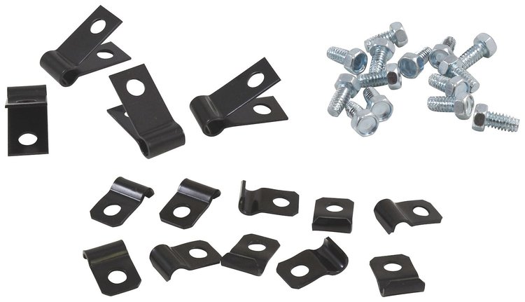 91A-2244-K Brake Line Clip Kit, 1939-48 Ford Car, 1939-41 Ford Pickup