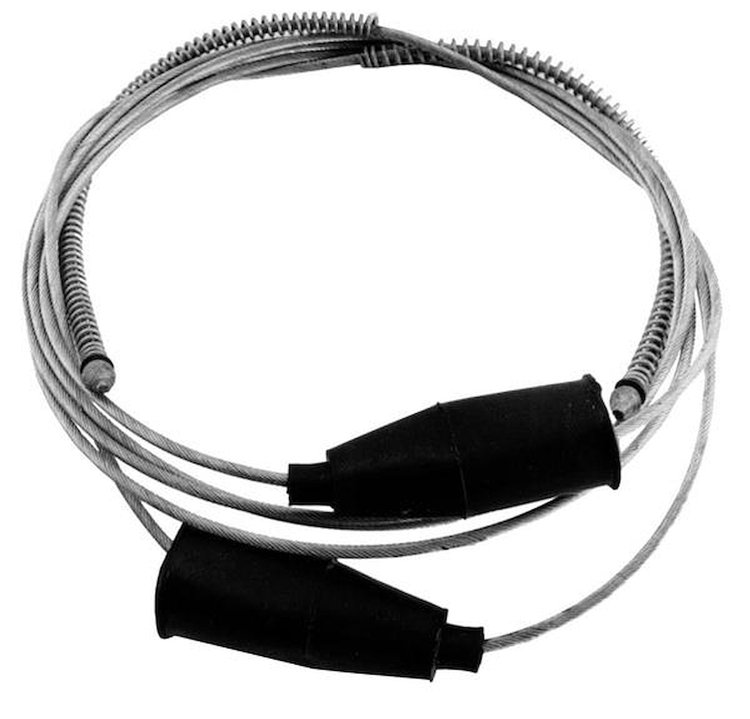 91A-2275 Emergency Brake Cable, Late 1939-41 Ford Car, Ford Pickup