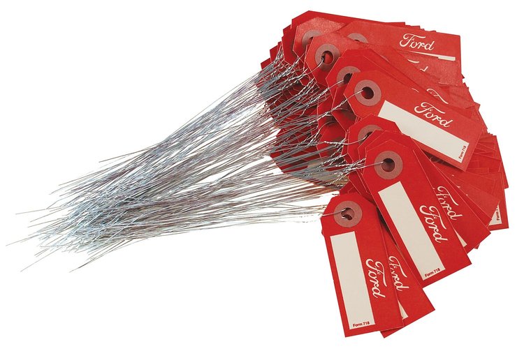 AT-718 Ford Script Part Tags, Universal