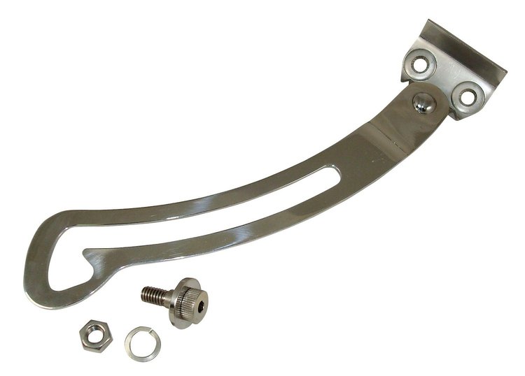 B-41530-S Trunk Lid Support Arm (Stainless), 1932 Ford Coupe, Roadster