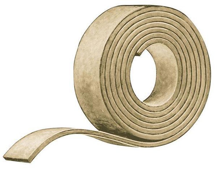 B-5011-A Anti-Squeak Felt 1 x 3/16 x 6, Universal