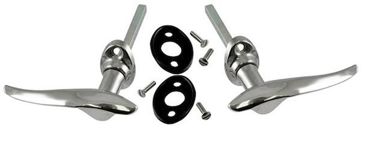 B-702350/1 Outside Door Handles, 1932 Closed Ford Car (no 3/W Ford Coupe)
