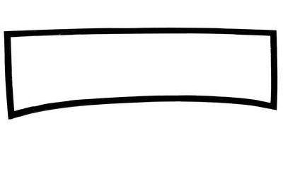 B-761290 Windshield Seal (Not Bonded), 1932-34 Ford Cabriolet
