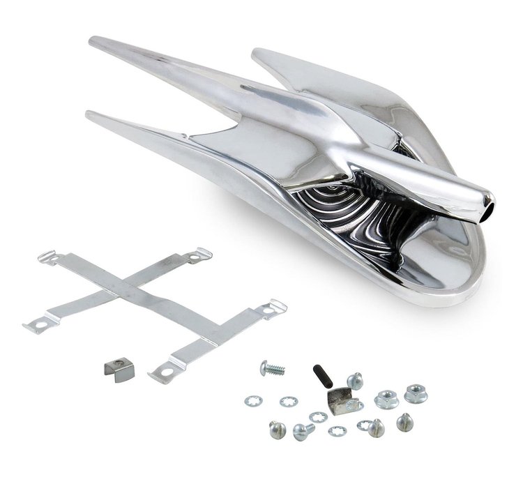 B6A-16850-B Hood Ornament, 1956 Ford Car