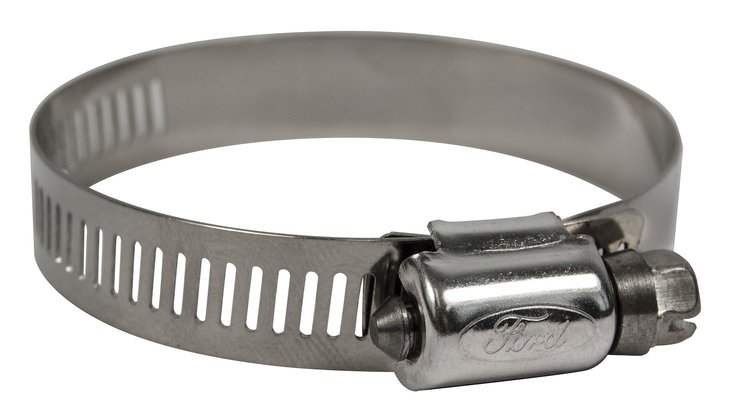 B7A-8287-B Ford Script Hose Clamp (Large), Universal