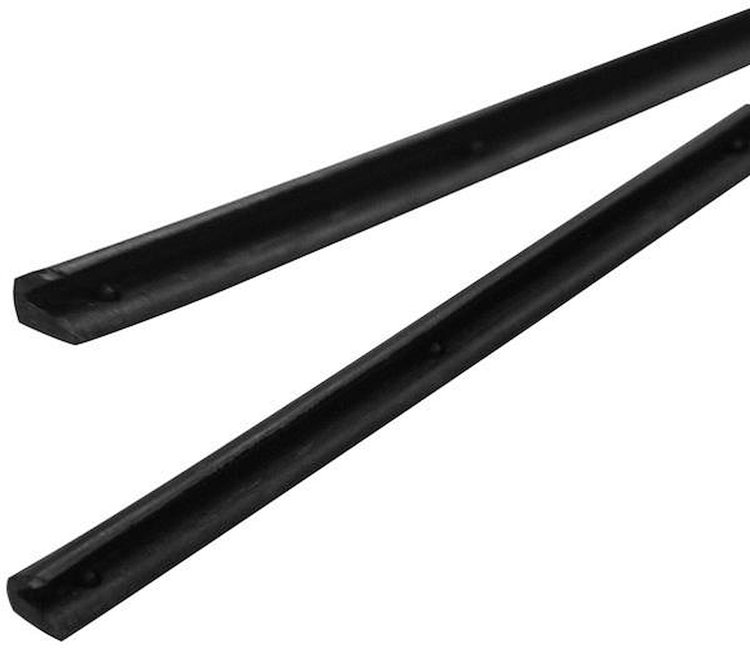 B7C-7022296 Vent Window Glass Edge Seals, 1957-60 Ford Pickup