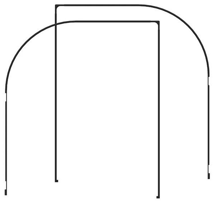 BD-5052 One Piece Door Seals (Small Door), 1935-40 Ford Coupe, Fordor, Ford Sedan Delivery