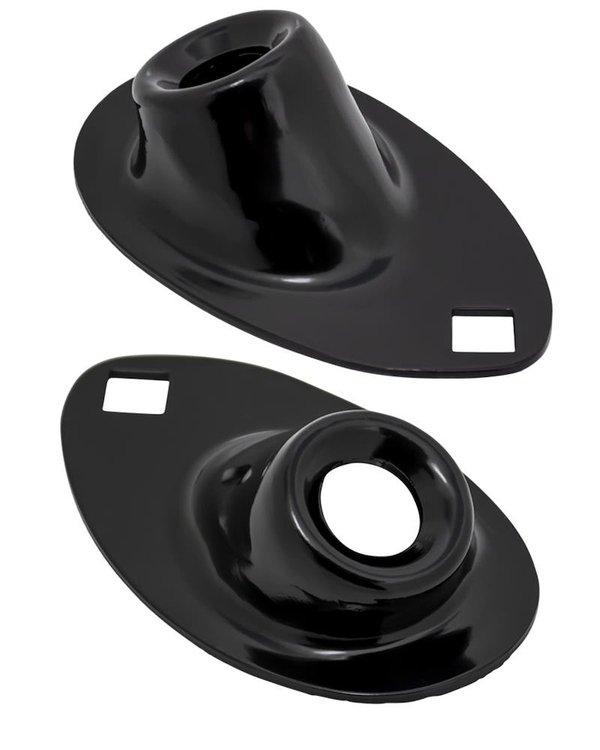 40-13125/6-SB Headlight Stands (Black), 1933-34 Ford Car, 1935-37 Ford Pickup